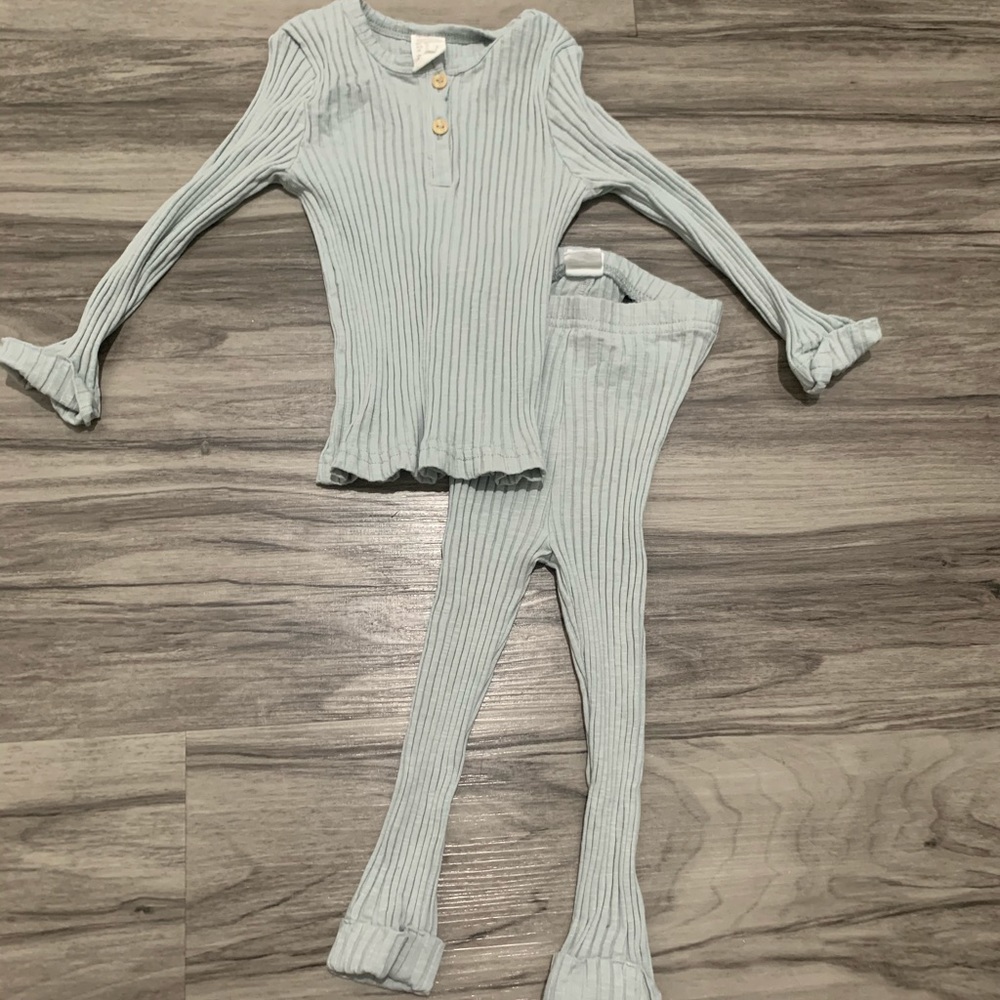 H&M ribbed baby two piece